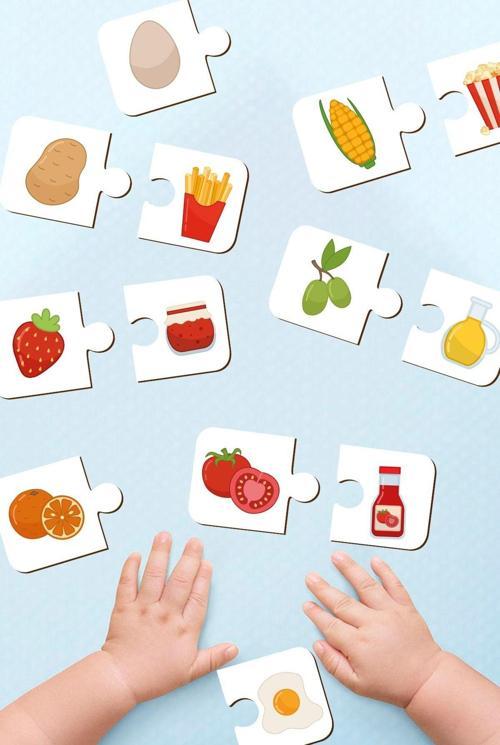 Ahşap Ilişki Kurma Iki Parçalı Puzzle Eşleştirme Oyunu Okul Öncesi Bebek Eğitici Oyuncak