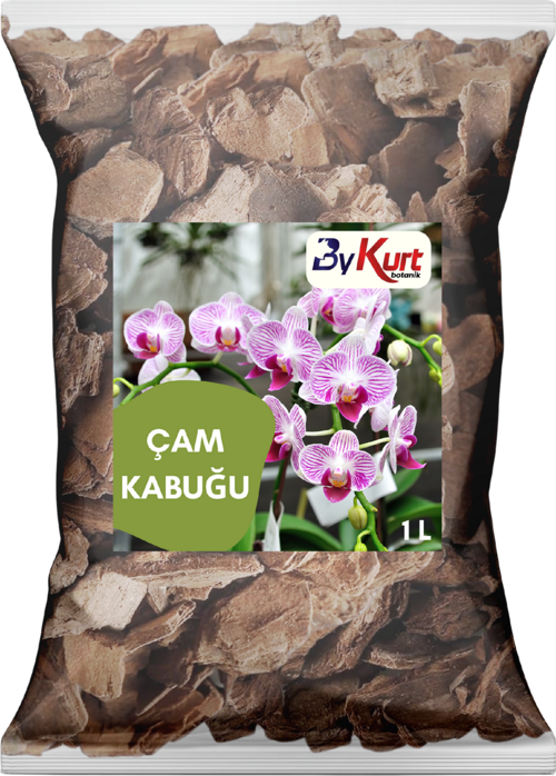 İthal Orkide Toprağı 1L Hollanda Çam Kabuğu Özel Tür Orkideler İçin İdeal Karışım