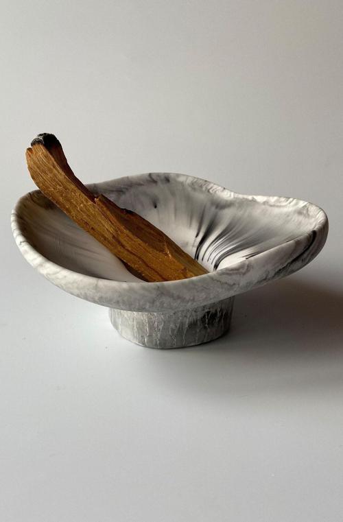 Palo Santo Tütsülük Mumluk Mermer Desen