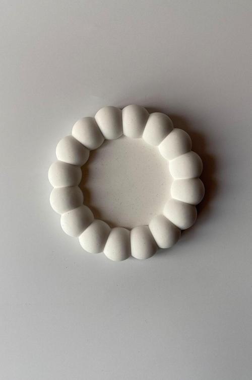 Bubble Tabak 12 Cm Beyaz