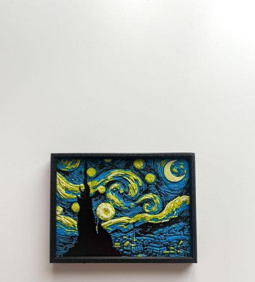 Van Gogh Starry Night Buzdolabı Magneti