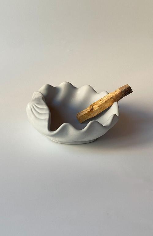 Shell Palo Santo Tütsülük Mumluk Gri