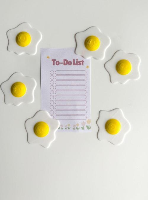 6'Lı Omlet Buzdolabı Magneti