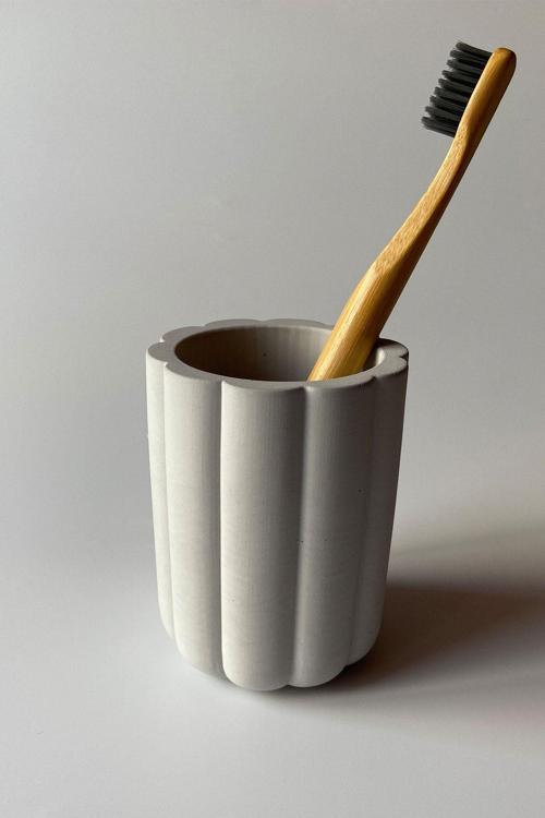 Radian Beton Diş Fırçalık Gri