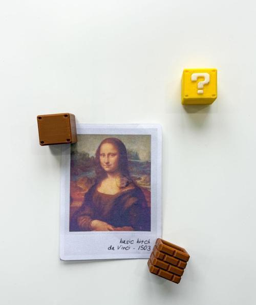 3'Lü Mario Buzdolabı Magneti