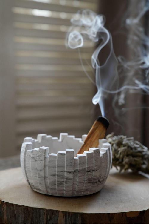 Katman Palo Santo Tütsülük Mermer Desen