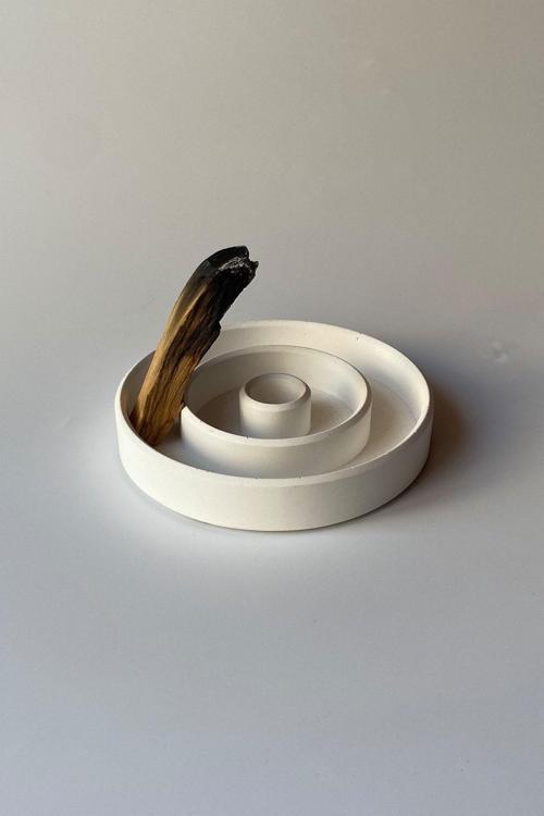 Circle Palo Santo Tütsülük, Şamdan Beyaz