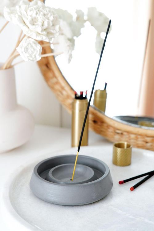 Minimal Palo Santo Tütsülük Gri