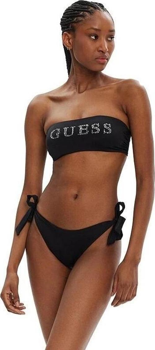 Kadın Siyah Logolu Bikini Üst