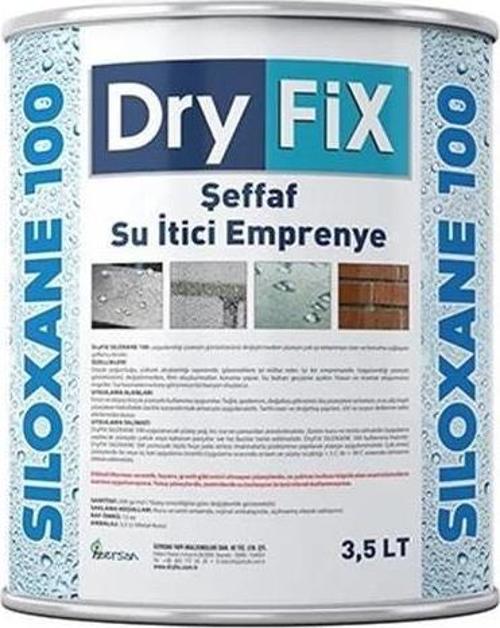 Siloxane 100 Şeffaf Su İtici Emprenye 3.5 Lt