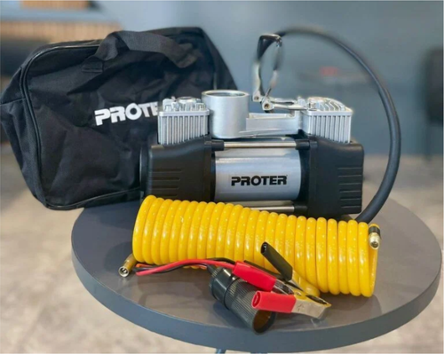 PR265 Çift Pistonlu 12V 150PSI Lastik Şişirme Kompresörü