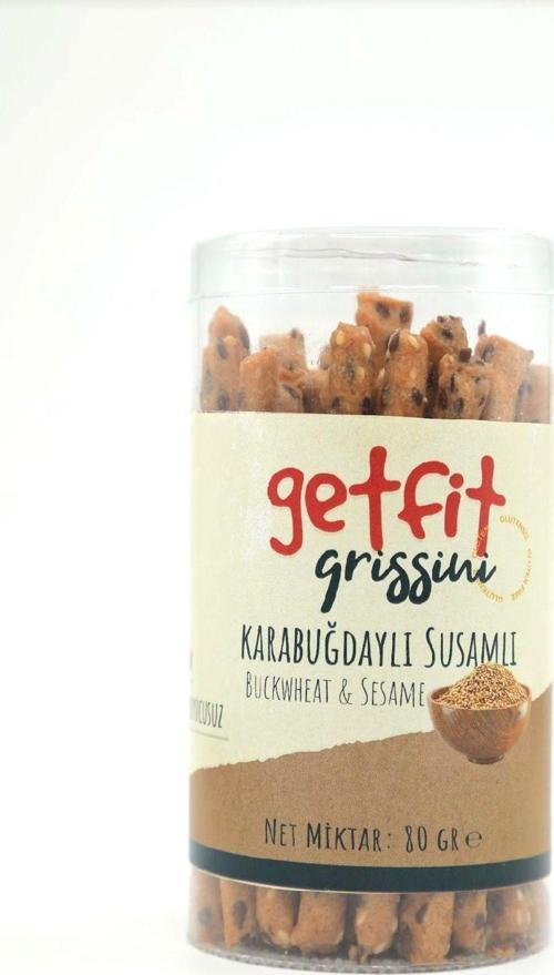 Glutensiz Vegan Karabuğdaylı Susamlı Atıştırmalık