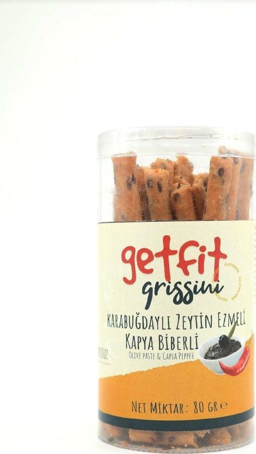 Glutensiz Vegan Karabuğdaylı Zeytin Ezmeli-Kapya Biberli Atıştırmalık