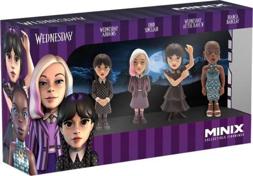 Nessiworld MNXH8000 Minix Wednesday 4lü Figür - Koleksiyon Figürü