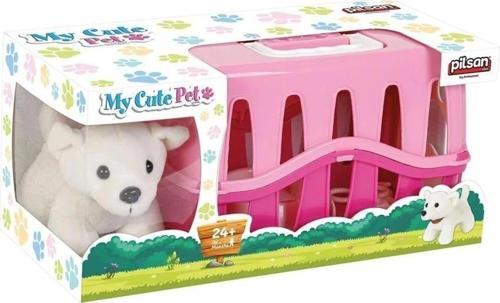 Nessiworld 03 358 Sevimli Köpeğim Pembe -Pilsan Oyuncak