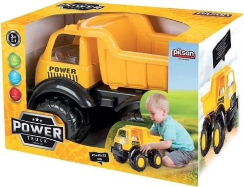 Nessiworld 06 522 Power Kamyon Sarı -Pilsan Oyuncak