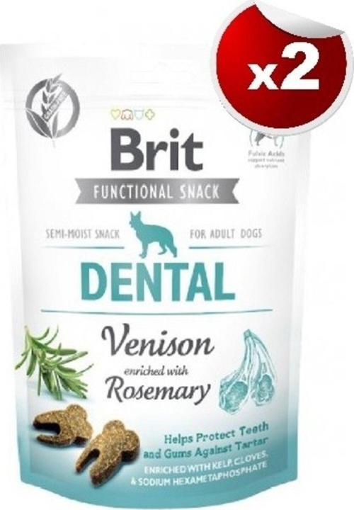 Dental Geyik Ve Biberiye Ağız/diş Sağlığı Tahılsız Köpek Ödülü 150 gr X 2 Adet