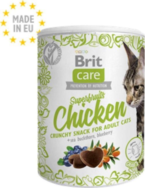 Superfruits Tavuklu Ve Yabanmersinli Kıtır Kedi Ödül Maması 100 gr - Tazemama Express