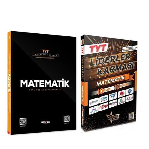 Marka TYT Matematik Soru Bankası ve Liderler Deneme Seti 2 Kitap
