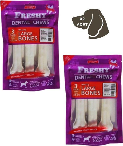 Beyaz Dental 12,5 Cm Kemik 3 Adet 2li Paket