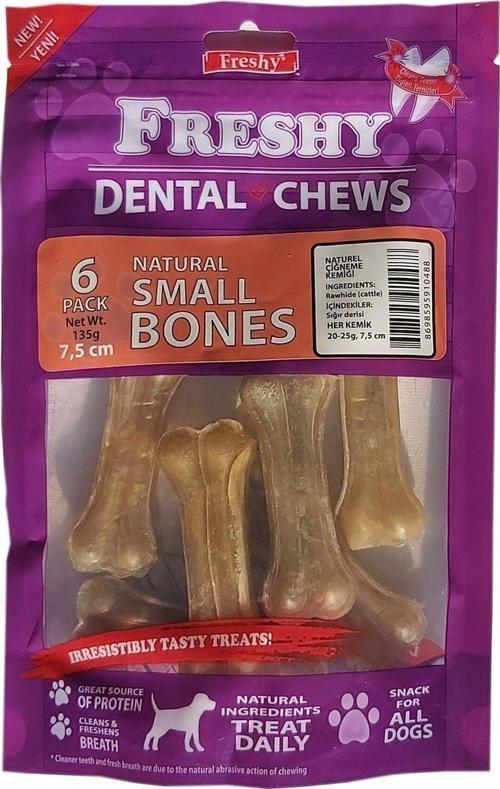 naturel çiğneme kemiği 6lı