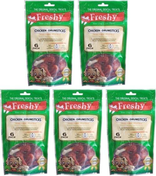 Tavuk Butları 5'li Set - Taze Tavuk Etli Kalsiyum Kemikleri - 5 X 90 gr