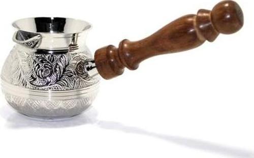 Büro Ev Ofis Kahve Keyfi için 7,5CM Pirinç Yapım Dekoratif Cezve
