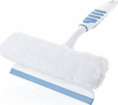 Büro Ev Ofis Yazlık Hijyeni için Peluşl Bezli Sileceği Cam Silme Aparatı