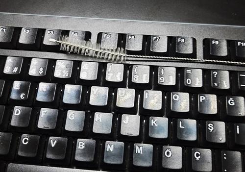 Büro Ev Ofis Yazlık Hijyeni için 3PARÇA Esnek Klavye Mouse Temizlik Fırçası Seti