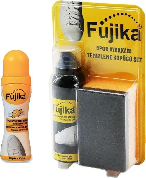 Susuz Ayakkabı Ve Kumaş Temizleme Köpüğü 125 ml + Spor Beyaz Deri Ve Kumaş Ayakkabı Boyası 75 Ml
