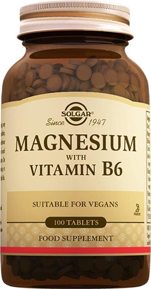 Magnesium With Vitamin B6 100 Tablet (MAGNESYUM MAGNEZYUM)
