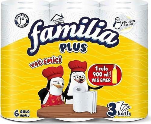 PLUS YAĞ EMİCİ 6'LI HAVLU