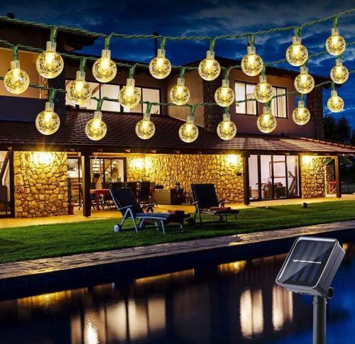 SOLAR CAM 7 M 50 LED SARI LED IŞIK GÜNEŞ ENERJİLİ AYDINLATMA LAMBASI