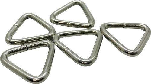 Üçgen Metal Halka, Çanta Sapı İçin Üçgen Halka 5 Adet 2cm