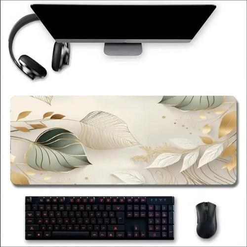 70X30 CM BÜYÜK YAPRAK TEMALI KAYDIRMAZ TABAN SPEED YÜZEY OYUNCU MOUSE PAD GAMİNG