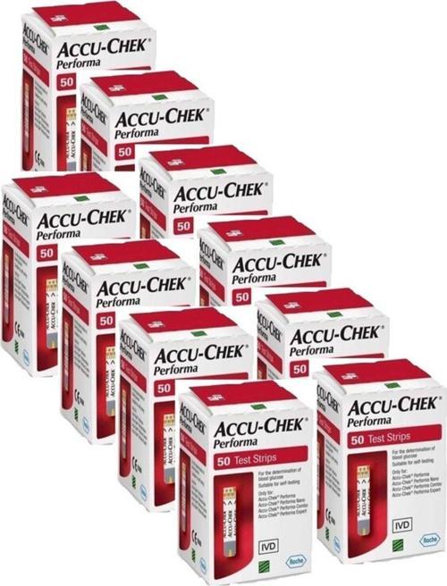 Accu-check Performa Nano Strip Stribi 50'lik X 10 Kutu