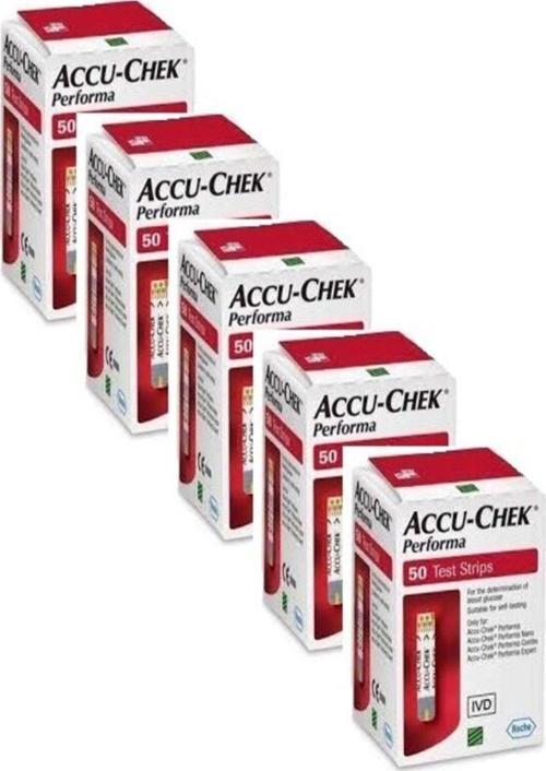 Accu-check Performa Nano Strip Stribi 50'lik X 5 Kutu