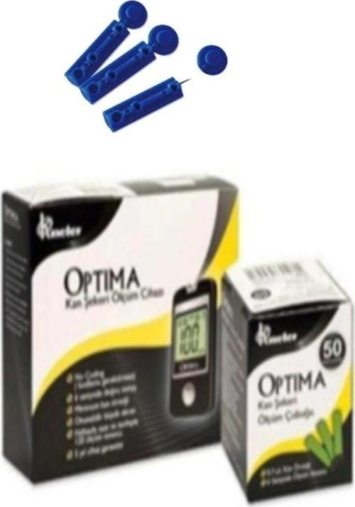Şeker Ölçüm Cihazı Seti (1 cihaz 50 strip 50 llanset)