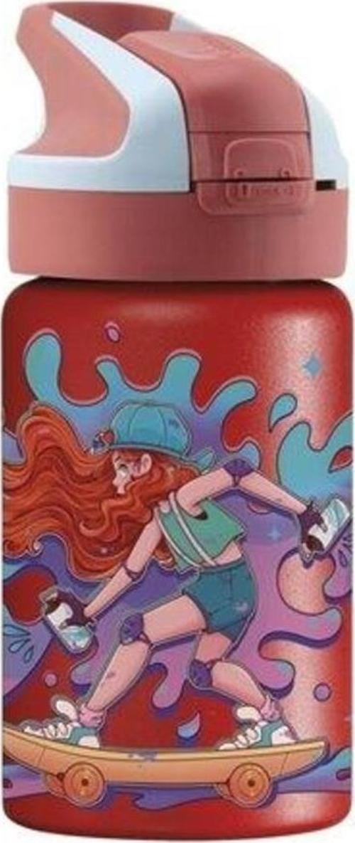 Şişe TERMICA A.INOX.0,35L SKATE Paslanmaz Çelik Tek Renk-0,35L