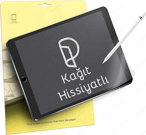 Apple Ipad Air 5. Nesil 2022 10.9" Inç M1 Paperlike Nano Kırılmaz Ekran Koruyucu Kağıt Hissli