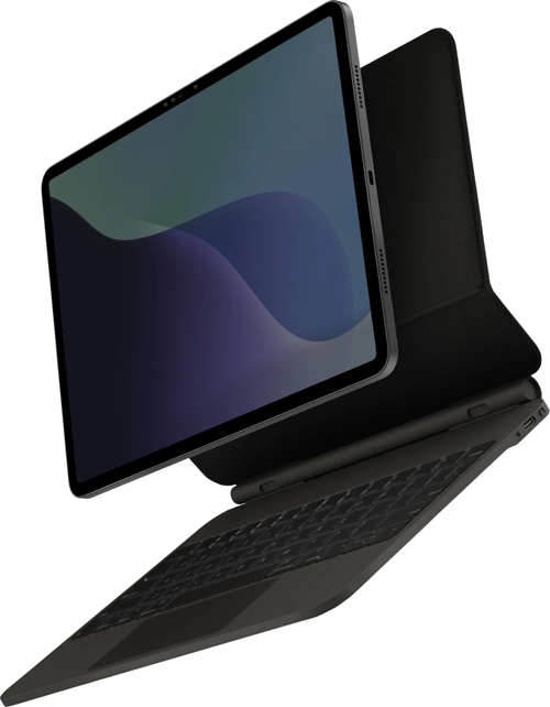 Ipad Pro 11 Inç M4 Magic Keyboard Kılıf Hassas Trackpad Rgb Klavyeli Tablet Kılıfı (İngilizce Klavye)