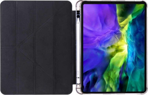 Apple Ipad Air 10.9 2020 Kılıf Premium Standlı Katlanabilir Kılıf Kalemlikli Ipad Trifolding