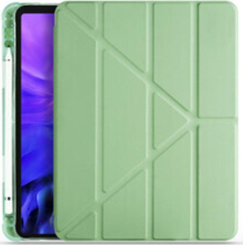 Apple Ipad Air 10.9 2020 Kılıf Premium Standlı Katlanabilir Kılıf Kalemlikli Ipad Trifolding