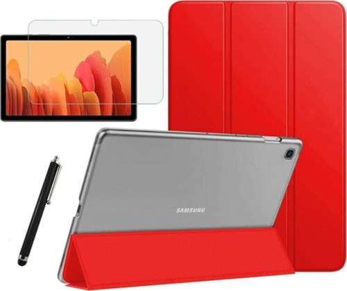 Samsung Galaxy Tab A8 10.5 Inç Sm-x200 Smart Kapak Katlanabilir Kılıf+ekran Koruyucu+kalem