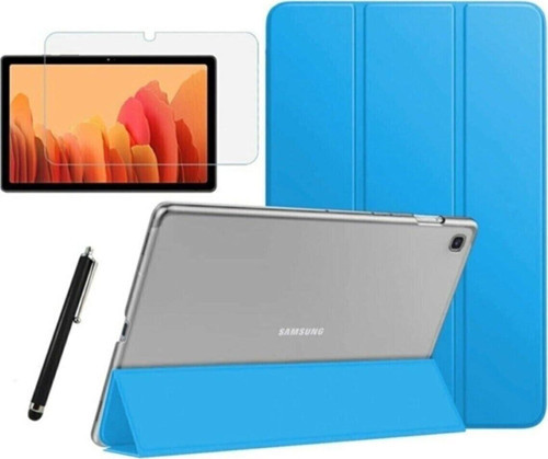 Samsung Galaxy Tab A8 10.5 Inç Sm-x200 Smart Kapak Katlanabilir Kılıf+ekran Koruyucu+kalem