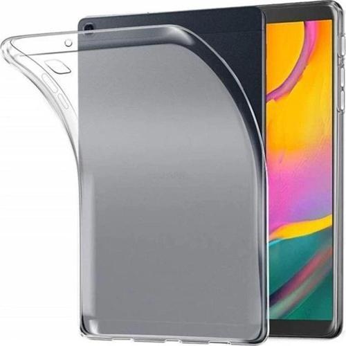 Samsung Galaxy P610 Tab S6 Lite 10.4'' Uyumlu Kılıf Şeffaf Yumuşak Süper Lüx Esnek Renksiz Silikon