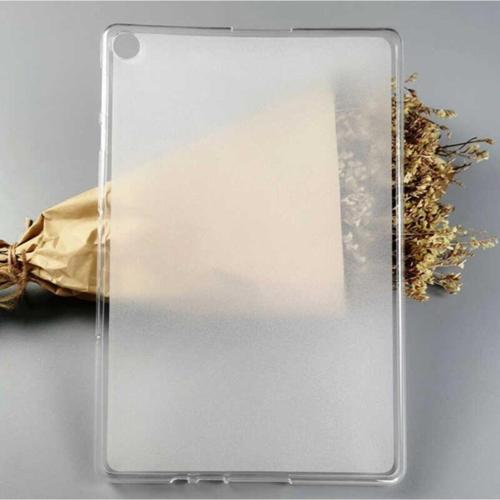 Huawei Mate Pad T10 - T10s Tablet Lux Silikon Tam Uyumlu Kılıf Silikon Şeffaf