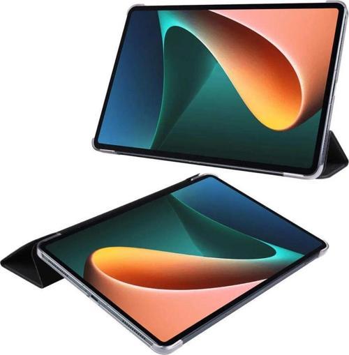 Huawei Matepad Se 10.4 Inç Uyumlu Kılıf Pu Deri Ön Arka Tam Koruma Standlı Katlanabilir Smart Kapak