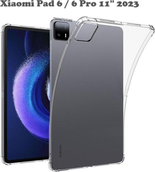Xiaomi Pad 6 / 6 Pro 11'' Inç 2023 Uyumlu Şeffaf Koruyucu Tablet Kılıfı (6 GB/8 GB/128 GB)