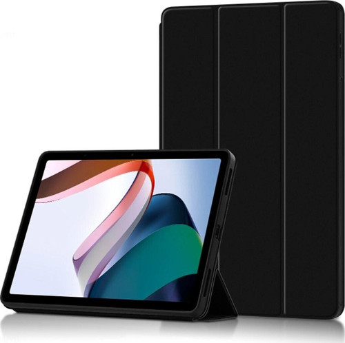 Xiaomi Redmi Pad 10.61 Inc 2022 Uyumlu Kılıf Pu Deri Ön Arka Tam Koruma Standlı Smart Kapak